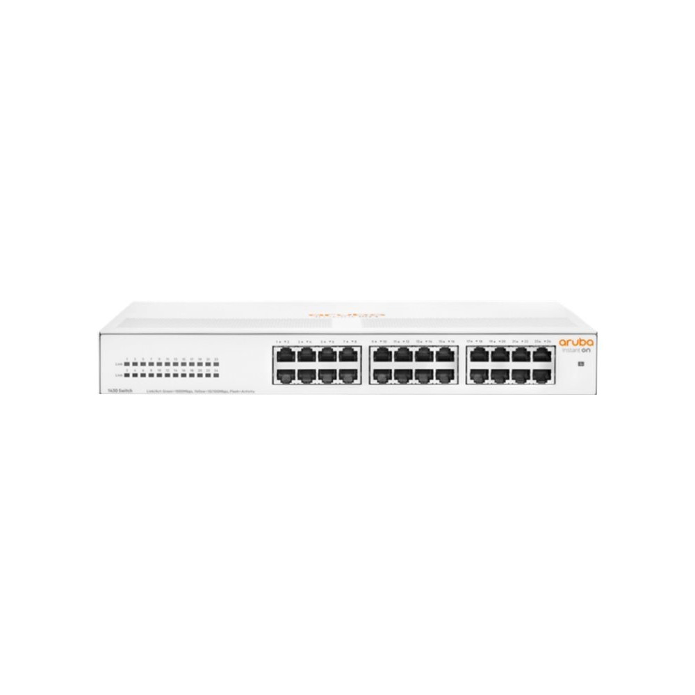 HPE Networking Instant On Switch Series 1430 R8R49A UNMANAGED 24 PORTE 10X100X1000 R8R49A HPE