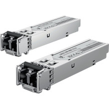 Ubiquiti Networks UACC-OM-MM-1G-D-2, Fibra ottica, 1000 Mbit/s, Multi-Mode Module, BiDi, Duplex LC up 550mt - 2 Pack UACC-OM-MM-