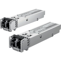 Ubiquiti Networks UACC-OM-MM-1G-D-2, Fibra ottica, 1000 Mbit/s, Multi-Mode Module, BiDi, Duplex LC up 550mt - 2 Pack UACC-OM-MM-