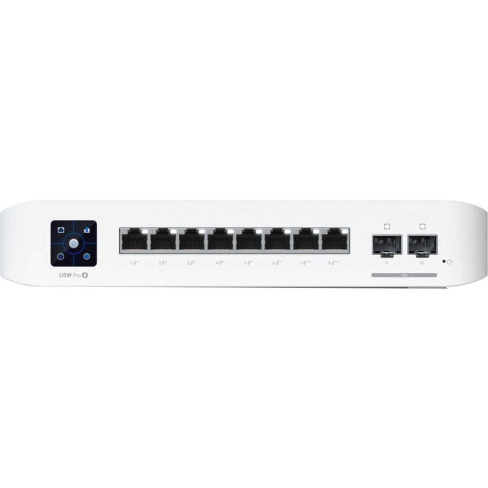 UBIQUITI SWITCH USW-Pro-8-PoE-EU 8 PORTE LAN GIGABIT POE+ Budget 120W + 2 Porte 10G SFP+ L3 USW-Pro-8-PoE-EU UBIQUITI