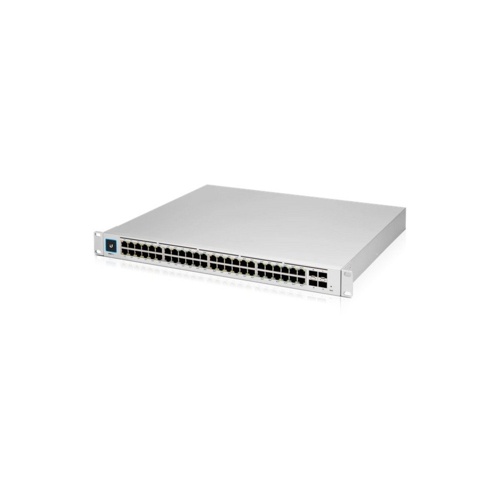 Ubiquiti Switch USW-Pro-48-POE-EU UniFi 48 Porte Lan Gigabit (40P PoE+ e 8P PoE++) Budget 600W + 4 Porte 10G SFP+ L3 USW-PRO-48-