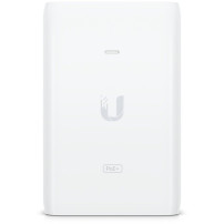 Ubiquiti. Compact U-PoE+-EU Injector capable of delivering 30 W of power to your Ubiquiti Access Points and Cameras - U-PoE+-EU 