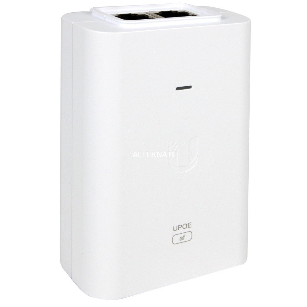 Ubiquiti U-POE-EU UniFi 802.3af Supported PoE Injector 15W, 48V, 0.32A - U-POE-EU U-POE-EU UBIQUITI
