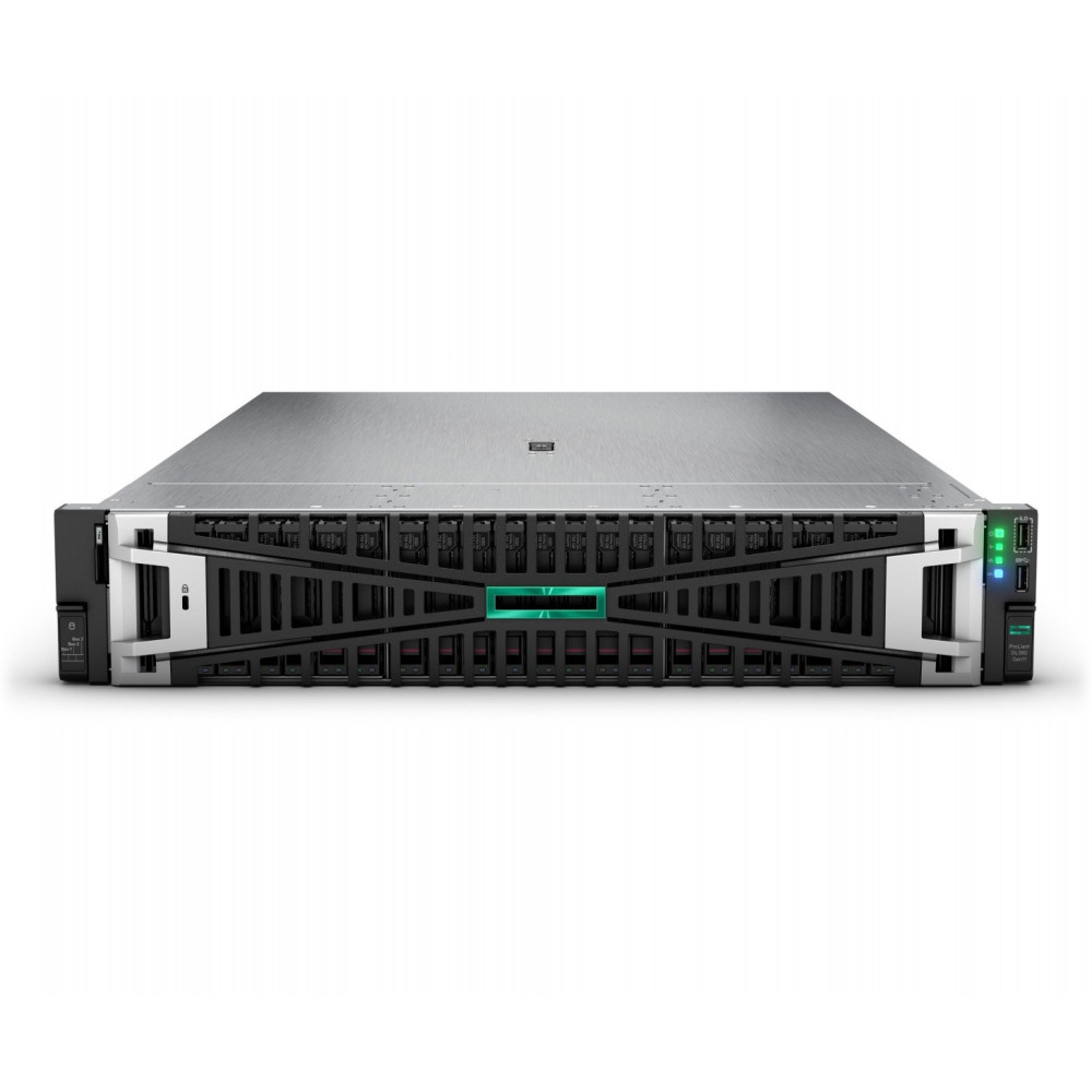 SERVER HPE DL380 Gen11 RACK Xeon-S 4510 12C 2.40GHz 64GB DDR5 8x2.5 SFF 2x480GB SSD MR408i-o NoDVD 4x1GB 2x1000W 3Year SMARTCH. 