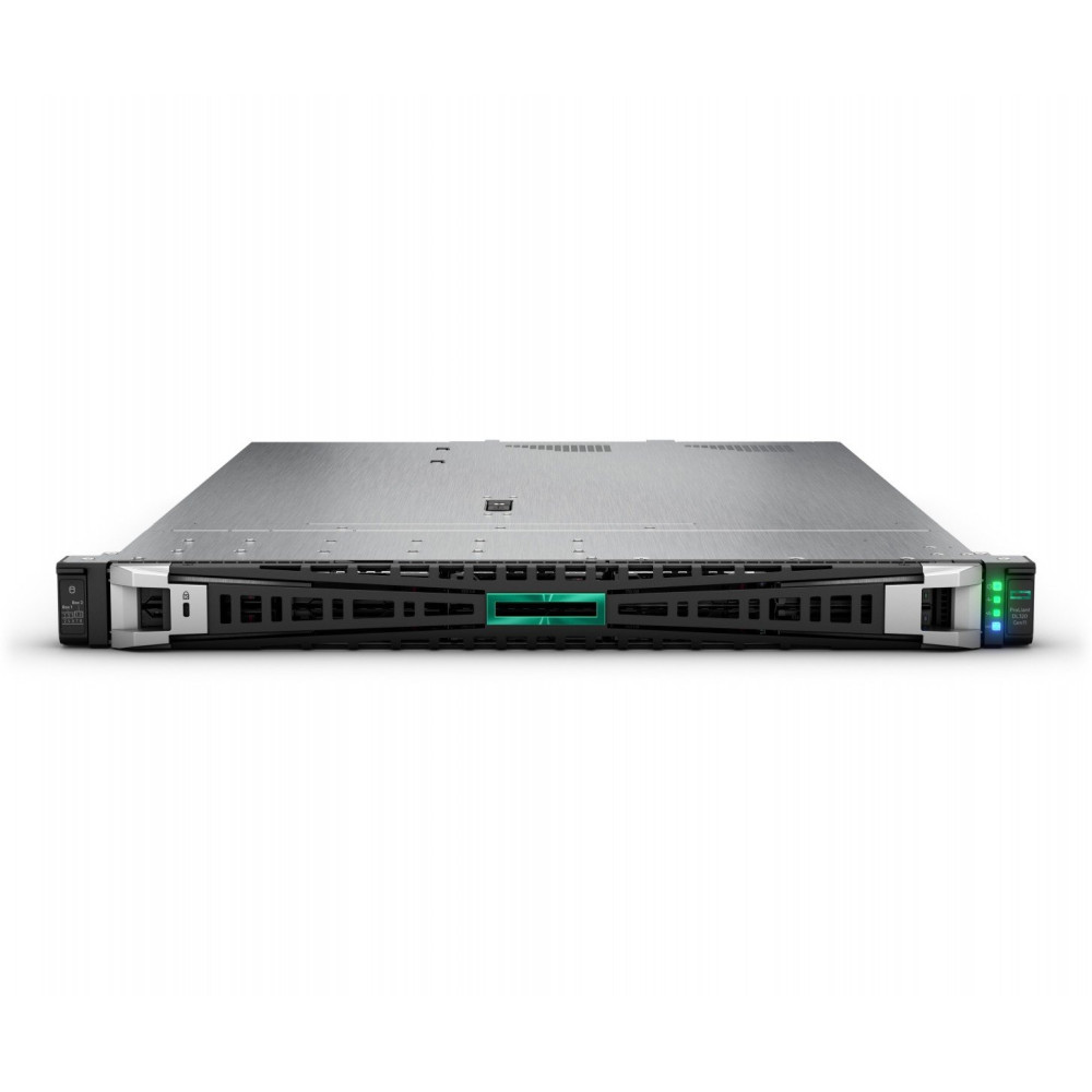 SERVER RACK HPE DL320 Gen11 Xeon-S 4510 12C 2.40GHz 64GB RAM 8x2.5 SFF MR408i-o 2x1GbE NS204i-u 2x1000W 3Y NBD SMARTCH. P85575-4