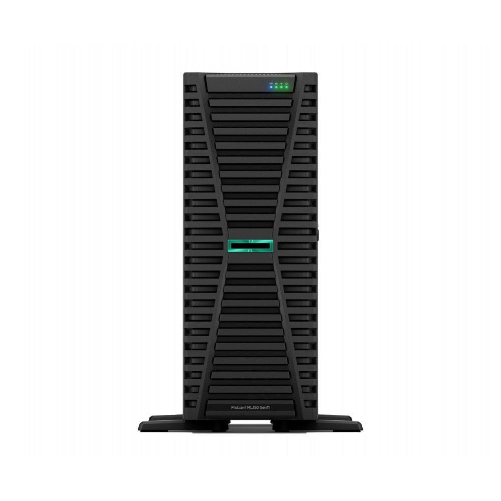SERVER TOWER HPE ML350 Gen11 Xeon-S 4510 12C 2.40GHz 64GB DDR5 8x2.5 SFF MR408i-o 4x1Gbe NS204i-u 2x1000W 3Y NBD SMARTCH. P85583