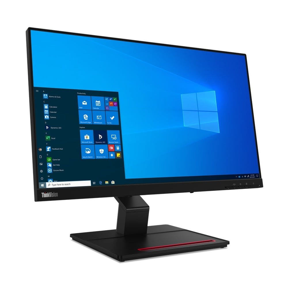 Lenovo ThinkVision T24t-20 60,5 cm (23.8") 1920 x 1080 Pixel Full HD LED Capacitivo Nero