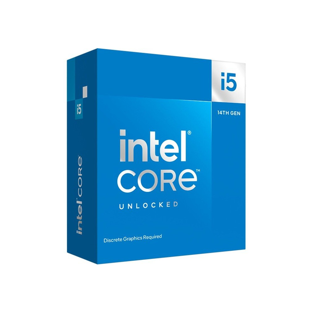 CPU INTEL CORE i5-14600KF (RAPTOR LAKE) 3.5 GHz - 24MB SKT 1700 pin NO GPU - NO DISSIPATORE- BOX- BX8071514600KF BX8071514600KF 