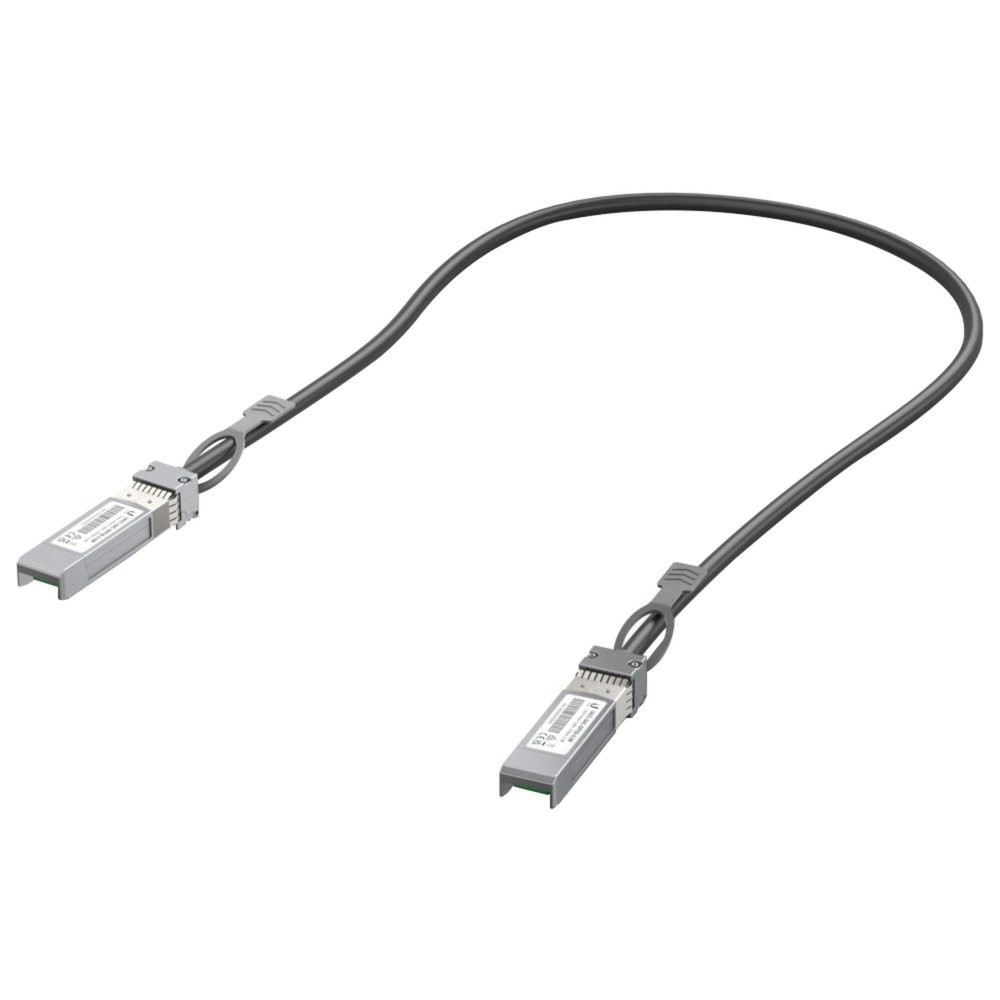 Ubiquiti Networks UACC-DAC-SFP28-0.5M SFP+ direct attach cable with a 10/25 Gbps max data rate - 0,5M UACC-DAC-SFP28-0.5M UBIQUI