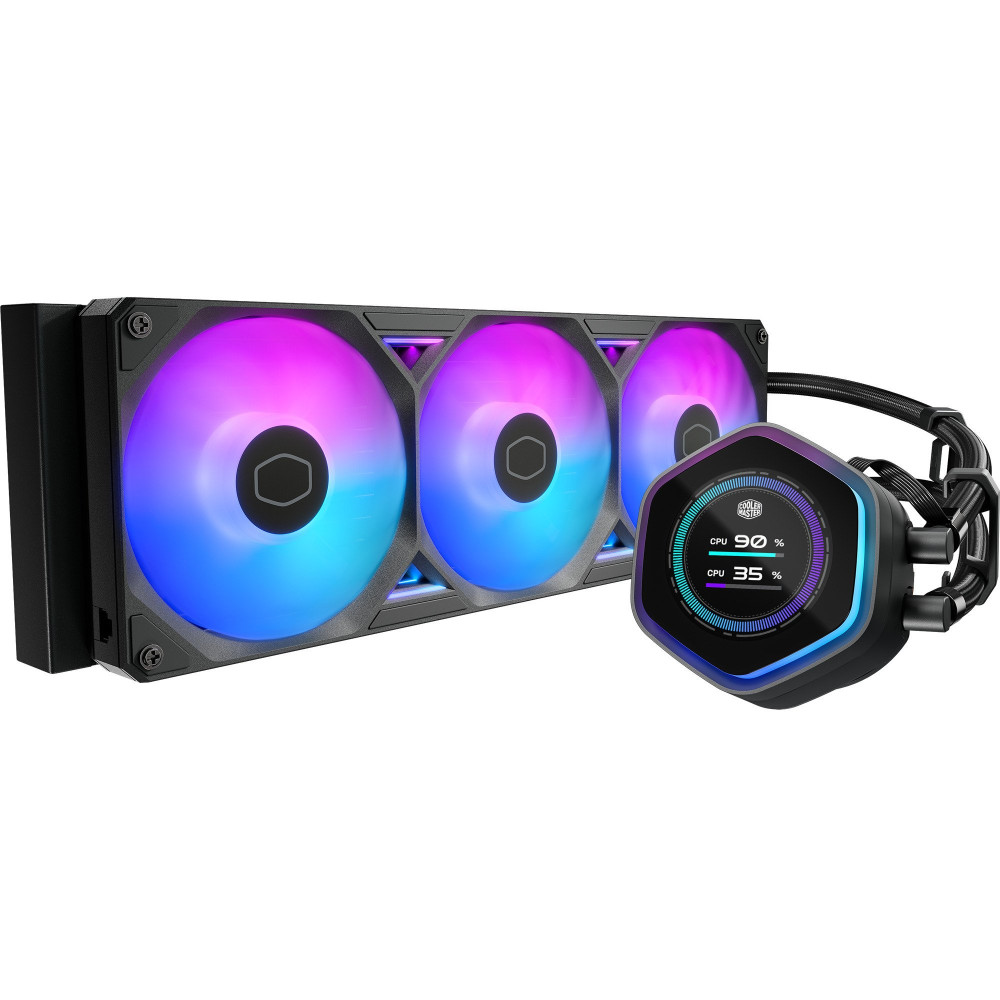 DISSIPATORE LIQUIDO COOLER MASTER - ML 360 Atmos II LCD ARGB - STK UNIVERS. ARGB+ LCD - MLX-D36M-A25SZ-L1 MLX-D36M-A25SZ-L1 COOL