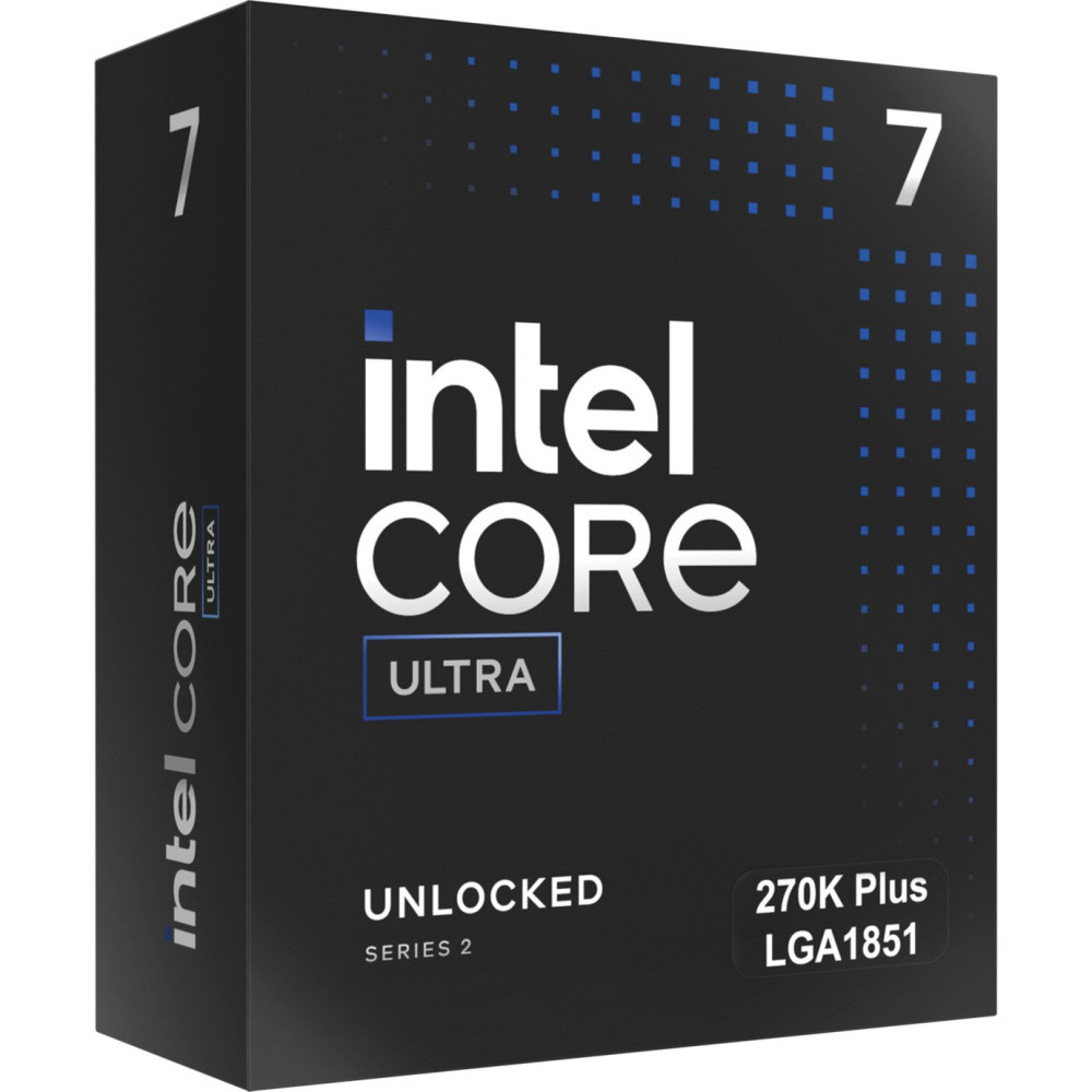 CPU INTEL CORE ULTRA 7-270K Plus (ARROW LAKE) 5.5 GHz - 36MB SKT 1851 - NO DISSIPATORE - BOX- BX80768270K BX80768270K INTEL