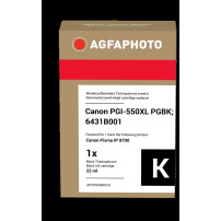 compatibile con Canon PGI-550pgbk XL nero (6431B001)  Agfa Photo APCPGI550XLB nero Cartuccia d'inchiostro