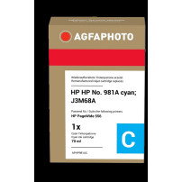 compatibile con HP 981A ciano  Agfa Photo APHP981AC ciano Cartuccia d'inchiostro