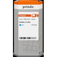 compatibile con Brother LC22UC ciano  Prindo Classic ciano Cartuccia d'inchiostro