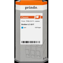 compatibile con Brother LC3217C ciano  Prindo Classic ciano Cartuccia d'inchiostro