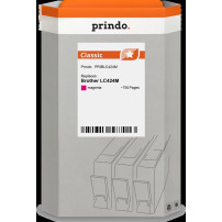 compatibile con Brother LC424M magenta  Prindo Classic magenta Cartuccia d'inchiostro