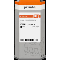 compatibile con Canon CLI-551BK XL nero (6443B001)  Prindo Classic XL nero Cartuccia d'inchiostro