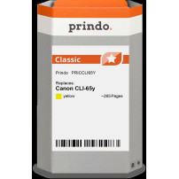 compatibile con Canon CLI-65y giallo (4218C001)  Prindo Classic giallo Cartuccia d'inchiostro