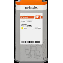 compatibile con Canon GI-55y giallo (6291C001)  Prindo Classic giallo Cartuccia d'inchiostro