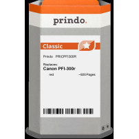 compatibile con Canon PFI-300r Rosso (4199C001)  Prindo Classic Rosso Cartuccia d'inchiostro