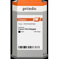 compatibile con Canon PGI-530pgbk nero (6117C001)  Prindo Classic nero Cartuccia d'inchiostro