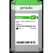 compatibile con Canon PGI-580pgbk XXL nero (1970C001)  Prindo Green XXL nero Cartuccia d'inchiostro