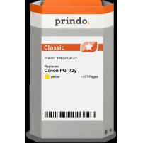 compatibile con Canon PGI-72y giallo (6406B001)  Prindo Classic giallo Cartuccia d'inchiostro