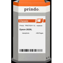compatibile con Epson 202XL Nero (Foto)  Prindo Classic XL Nero (Foto) Cartuccia d'inchiostro