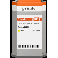compatibile con Epson 202XL giallo  Prindo Classic XL giallo Cartuccia d'inchiostro