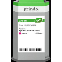 compatibile con Epson 502XL magenta  Prindo Green XL magenta Cartuccia d'inchiostro