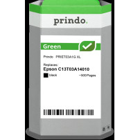 compatibile con Epson 603XL nero  Prindo Green XL nero Cartuccia d'inchiostro