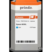 compatibile con Epson 603XL ciano  Prindo Classic XL ciano Cartuccia d'inchiostro