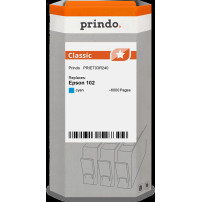 compatibile con Epson 102 ciano  Prindo Classic ciano Cartuccia d'inchiostro