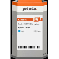 compatibile con Epson 27 XL ciano  Prindo Classic XL ciano Cartuccia d'inchiostro