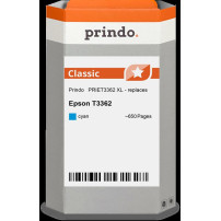 compatibile con Epson 33 XL ciano  Prindo Classic XL ciano Cartuccia d'inchiostro