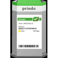 compatibile con Epson 34 XL giallo  Prindo Green XL giallo Cartuccia d'inchiostro