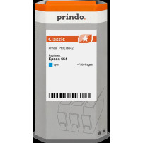 compatibile con Epson 664 ciano  Prindo Classic ciano Cartuccia d'inchiostro