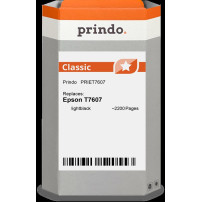 compatibile con Epson T7607 lightblack  Prindo Classic lightblack Cartuccia d'inchiostro