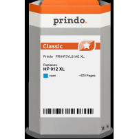 compatibile con HP 912 XL ciano  Prindo Classic XL ciano Cartuccia d'inchiostro