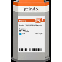 compatibile con HP 935 XL ciano  Prindo Basic XL ciano Cartuccia d'inchiostro
