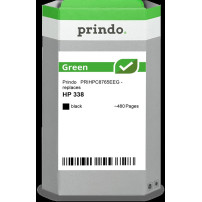 compatibile con HP 338 nero  Prindo Green nero Cartuccia d'inchiostro