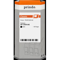 compatibile con HP 21 nero  Prindo Classic nero Cartuccia d'inchiostro