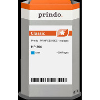 compatibile con HP 364 ciano  Prindo Classic ciano Cartuccia d'inchiostro
