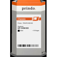 compatibile con HP 301 nero  Prindo Classic nero Cartuccia d'inchiostro