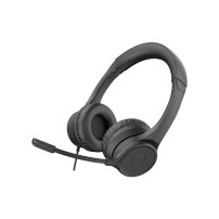 CUFFIA C/MICROFONO USB RING BK CON CONTROLLER VOLUME SU CAVO