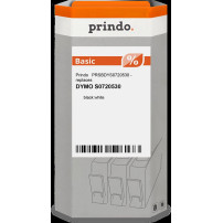compatibile con DYMO 45013 Nastro standard D1 autoadesivo  Prindo Basic Nastro Nero su bianco