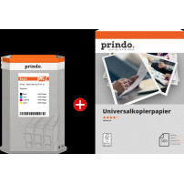 Prindo Basic XL nero / ciano / magenta / giallo / Bianco Value Pack