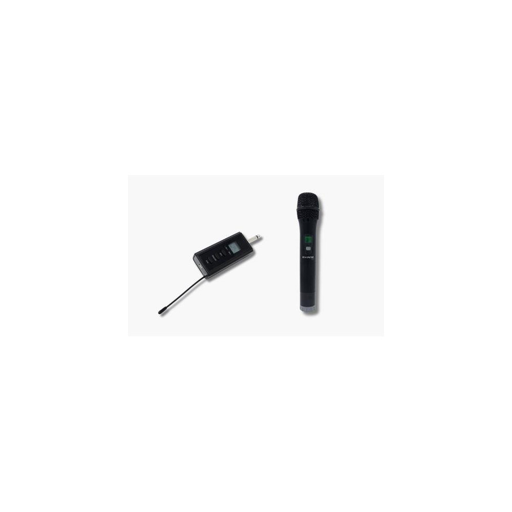 KIT Ricevitore Portatile UHF 2 canali + Microfono ICE TY.JI150 EMPIRE