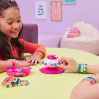 Cool Maker , Macchina Crea Braccialetti, con 170 Perline alla Moda e 20 Elastici, Crea fino a 10 Braccialetti. Giochi per Bambin