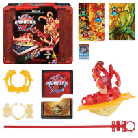 Bakugan Baku-tin con Special Attack Mantid, personalizzabile, action figure rotante e custodia, giocattoli per bambini e bambine